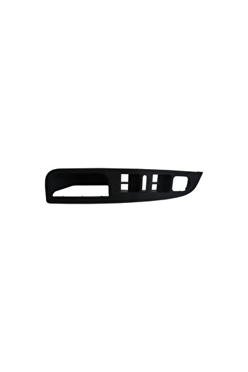 Bross Otomotiv Vw Jetta Golf Mk5 Black Interior Left Door Handle with Glass Switch Frame - 1K 4868049 C