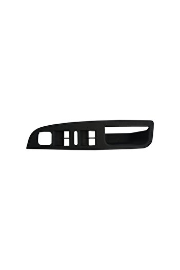 Bross Otomotiv Vw Jetta Golf Mk5 Black Interior Left Door Handle with Glass Switch Frame - 1K 4868049 C