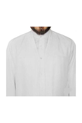 Umre Market Ρόμπα προσευχής Steam Collar (Λευκό)