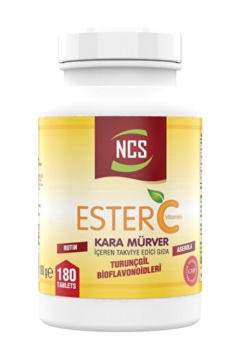 NCS Ester Vitamin C 1000 Mg 2 Boxes 360 Tablets Black Mulberry Orange Bioflavonides