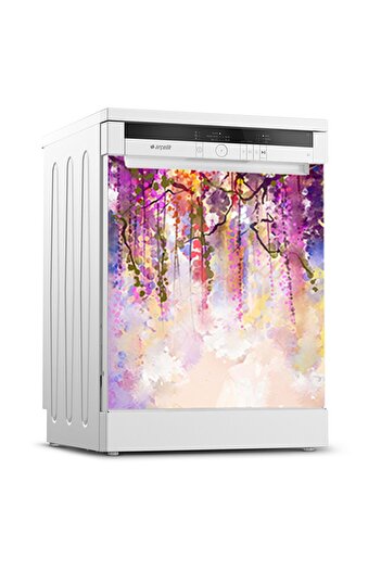 Tilki Dünyası Dishwasher Door Sticker 0130