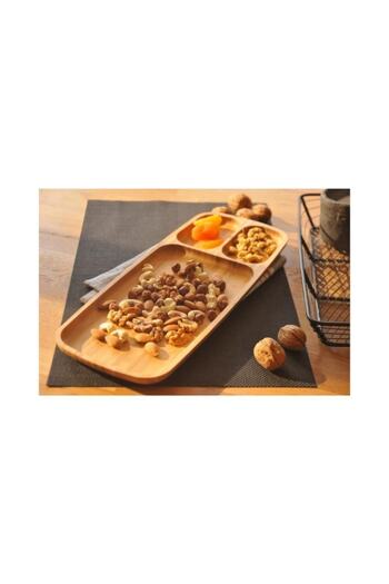 Bambum 39 cm Large 3 Compartment Flia Serving Plate B2456