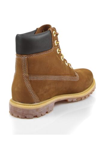 Timberland Women's Brown Daily Waterproof Rubber Sole Boots