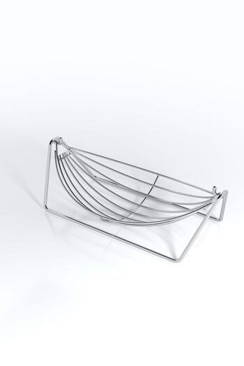 Teknotel Metal Kase Meyve Sepeti Meyvelik Altın Sarı Mg307