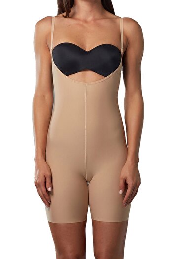 MİSS CLAİRE Badi Corset with Laser Cut Shorts