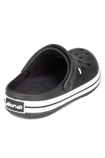 Akınal Bella Akınalbella Unisex Black Sabo Slippers Hospital Slippers Nurse Doctor Slippers