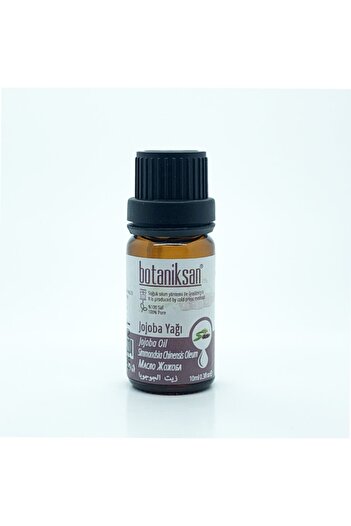 botaniksan 10ml Jojoba Oil - Cold Pressed, Pure, Natural, No Additives