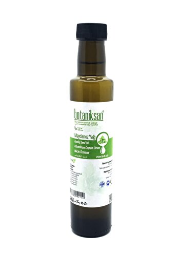 botaniksan 250 ml Parsley Oil - Cold Pressed, Pure and Natural Without Additives