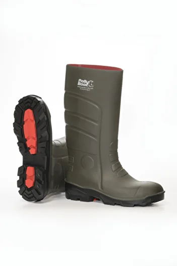 Polly Boot Galaxy Vega K.khaki S4 Pollyboot - Steel Toe Boots
