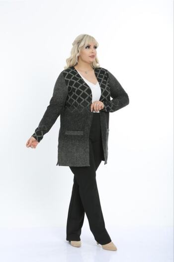 Mezura Plus Size Cardigan Jacket