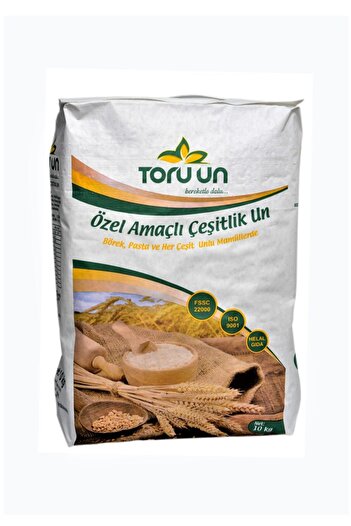 Toru Un Özel Amaçlı Çeşitlik Buğday Unu-10 Kg-beyaz Un