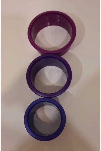 Tupperware 3 Piece Set of Trick Molds