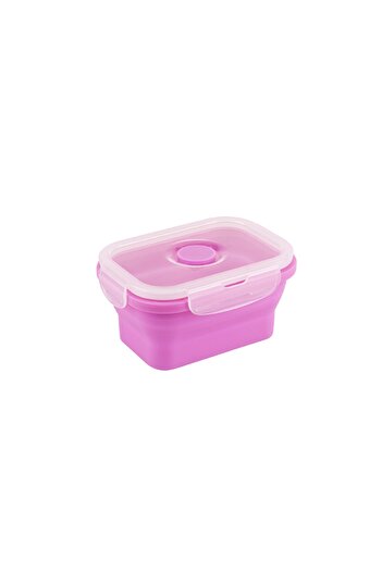 Tantitoni Foldable Pink Colored Silicone Feeding Bowl 13x10 cm