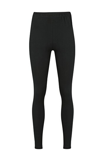 Şahin Women's Black Long Leg Lycra Tights