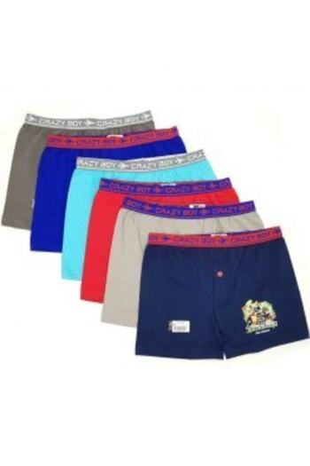 Tutku 0253 6 Pack Kids Elastane Printed Boxers
