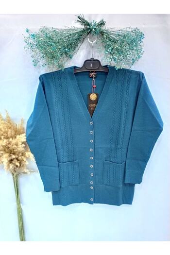 Sel Tekstil Knitwear Women's Cardigan