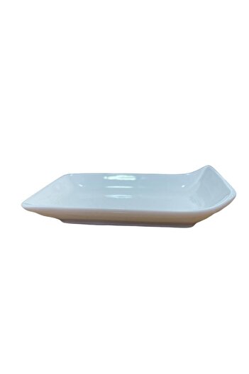 ACAR Porcelain Rectangular Boat Plate 8x12cm 9347