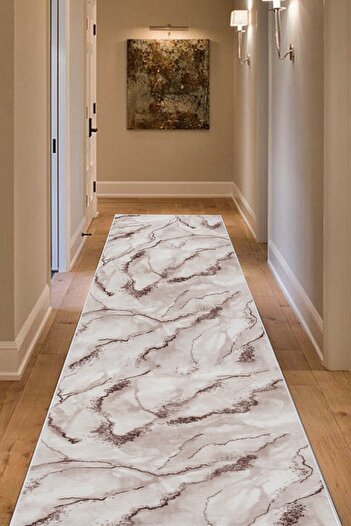 ALgorand Home Coffee Roll Runner - Washable Non-Slip Base, Cutting