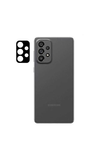 UnDePlus Samsung Galaxy A73 Compatible 3D Camera Lens Protection Glass