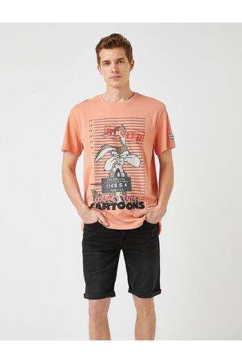 Koton Τυπωμένο με άδεια T-Shirt Wile Coyote