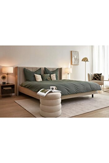 hoom concept Relax Puf Kadife, Bej