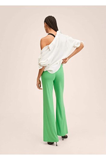 MANGO Woman Ispanyol Paça Dökümlü Pantolon