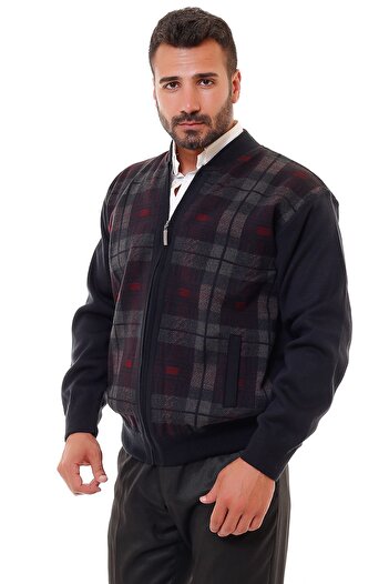 K KARBEY Steel Knitted Men's Oversize Knitwear Coat