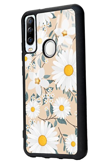 Spoyi General Mobile Gm 20 Pro Large Daisy Design Glossy Phone Case Compatible