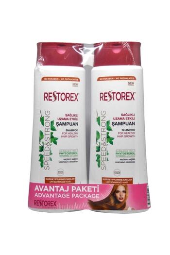 Restorex 500 ml Dry and Damaged Hair Shampoo - X 2 Pieces