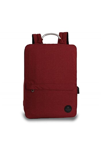 My Valice Smart Bag Usb Şarj Girişli Akıllı Laptop Sırt Çantası 1210 Bordo