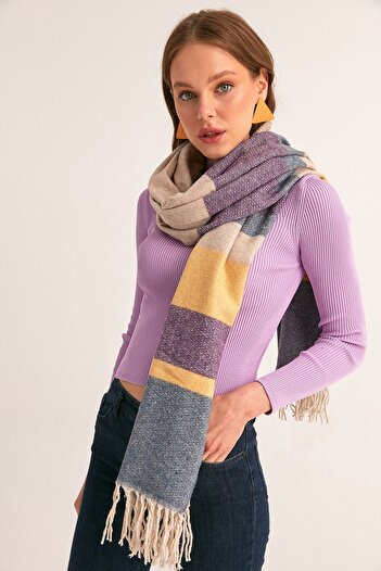 Fulla Moda Striped Shawl