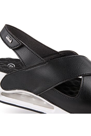 Muya Assos Kadın Siyah Günlük Sandalet 31213 36/40 -2