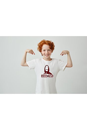 YAPO TİCARET Tricou pentru copii imprimat La Casa De Papel