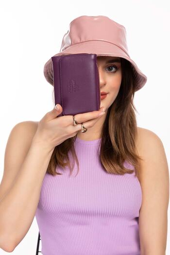 Gondol Hmx Polo Daily Useful Hand Wallet Hmx.113 - Purple