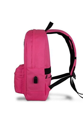 My Valice Smart Bag Specta Usb Şarj Girişli Akıllı Laptop Sırt Çantası Pembe