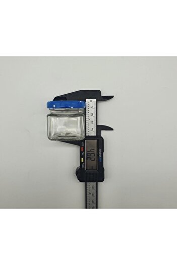 Sigma Mini Kare 6lı Cam Kavanoz 40 Cc
