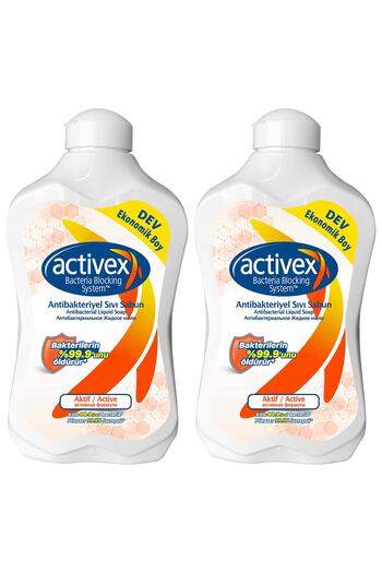 Activex Antibacterial Liquid Soap Active 2x1.5lt