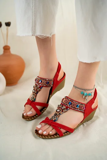 Khayt Angelina Anatomical Fashion Stoned Daily Women's Sandals