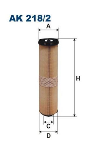 Filtron فلتر هواء Ak218/2 (مرسيدس OM646 W211 E200-E220 CDI) (WE)424749)