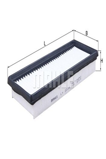 MAHLE Smart Fortwo Coupe 1.0 07> Air Filter - 1 Pcs