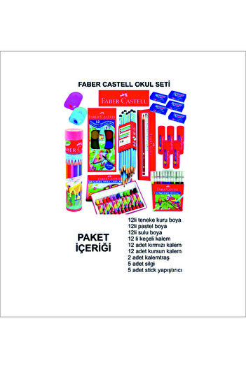 Faber Castell School Pack for Kids