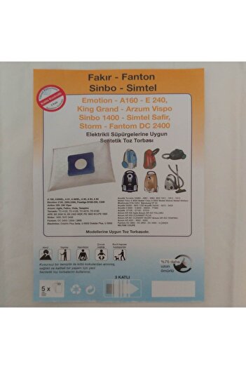 Emotion Fakir-fantom 20 Pieces Cloth Dust Bag