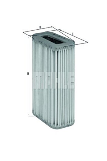 MAHLE Lx1667 Air Filter (WC115499)
