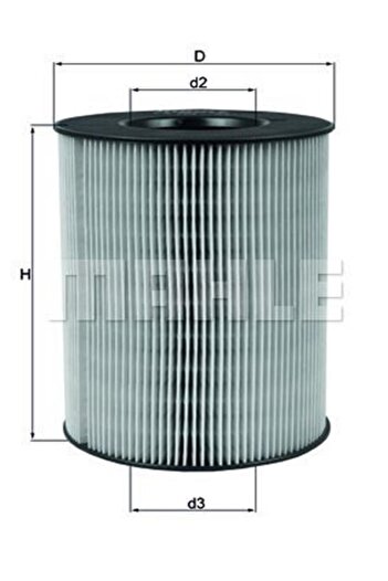 MAHLE Lx794 Air Filter W168 97-04 Vaneo W414 02-051660940004 (WC131956)