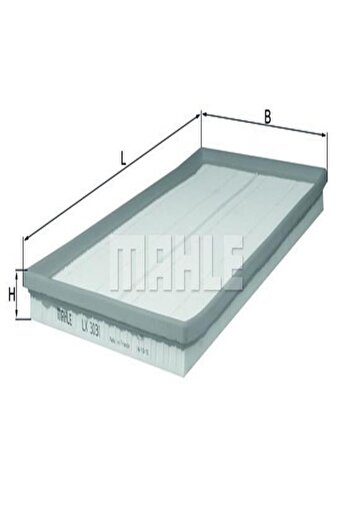 MAHLE Lx3031 Air Filter (MERCEDES OM622-651 W447) (WA444155)