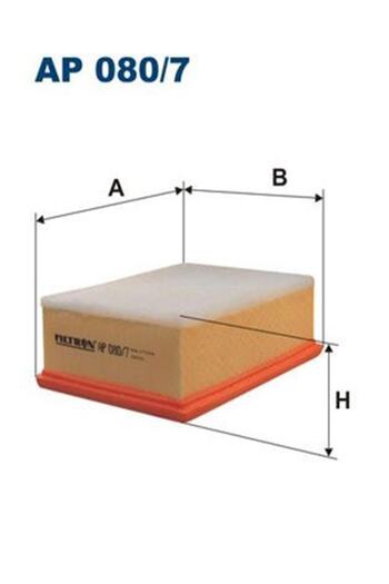 Filtron فلتر هواء Ap080/7 (بيجو P206 1.4ı-1.6 16v-2.0 Hdi 98 1444ffl 1444qe Ap0807 (wm)298771)