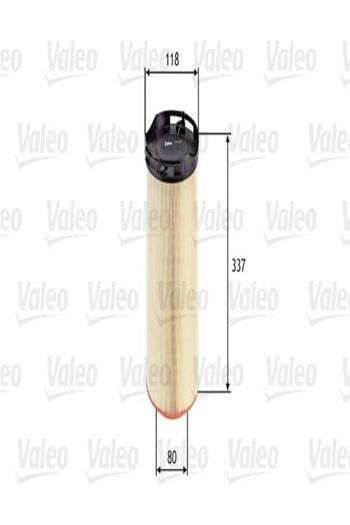 VALEO 585648 Air Filter ( Mercedes Om646 Cdi 203/209 C200/220cdi )6460940004 (WA495647)