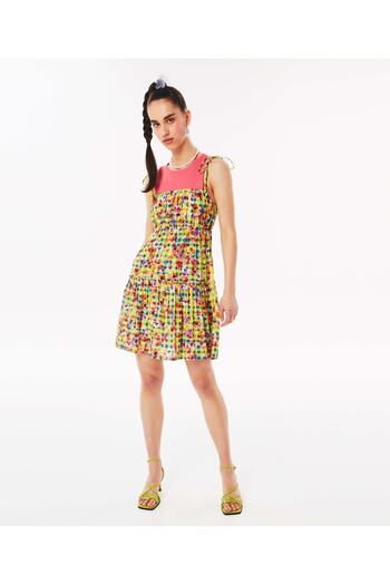 Twist Two Piece Look Dress
