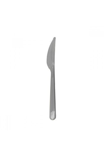 Roll-Up Kikajoy Silver Plastic Knife 25 Pieces