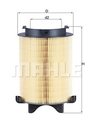 MAHLE Lx1566 Air Filter For Vw Caddy 04-15 Golf 04-14 Passat 06-15 Audi A3 04-13 1f0129620 We176136 Compatible